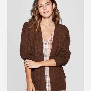 Universal Thread Brown Cardigan